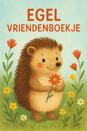 Omslag van Egel Vriendenboekje