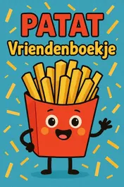 Omslag van Patat Vriendenboekje