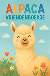 Omslag van Alpaca Vriendenboekje