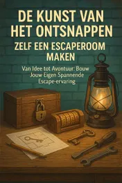 Omslag van De Kunst van het Ontsnappen: Zelf een Escaperoom Maken
