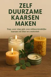 Omslag van Zelf Duurzame Kaarsen Maken