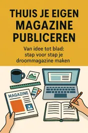 Omslag van Thuis je eigen magazine publiceren