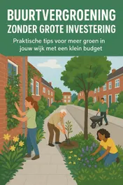 Omslag van Buurtvergroening zonder grote investering
