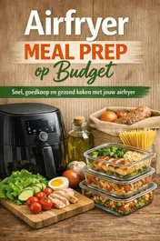 Omslag van Airfryer Meal Prep op Budget