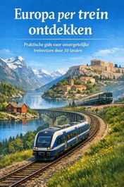 Omslag van Europa per trein ontdekken