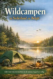 Omslag van Wildcampen in Nederland en België
