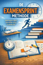 Omslag van De Examensprint Methode