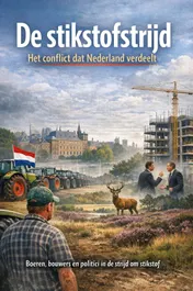 Omslag van De stikstofstrijd - Het conflict dat Nederland verdeelt