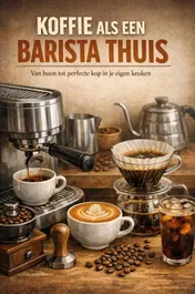 Omslag van Koffie als een Barista Thuis