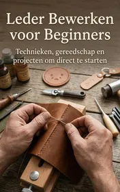 Omslag van Leder Bewerken voor Beginners