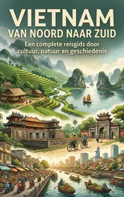 Omslag van Vietnam van noord naar zuid