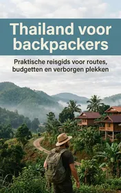 Omslag van Thailand voor backpackers