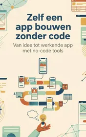 Omslag van Zelf een app bouwen zonder code