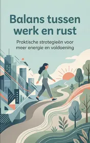 Omslag van Balans tussen werk en rust