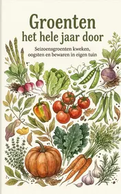Omslag van Groenten het hele jaar door
