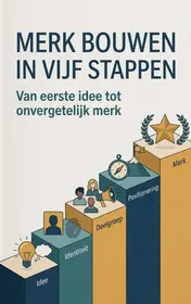 Omslag van Merk bouwen in vijf stappen