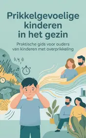 Omslag van Prikkelgevoelige kinderen in het gezin