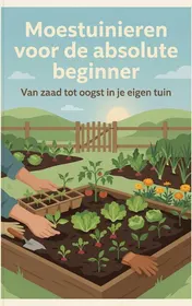 Omslag van Moestuinieren voor de absolute beginner