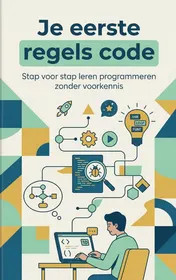 Omslag van Je eerste regels code