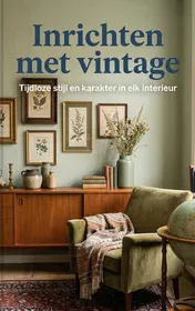 Omslag van Inrichten met vintage