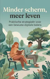 Omslag van Minder scherm, meer leven