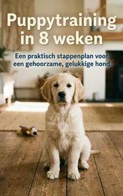 Omslag van Puppytraining in 8 weken
