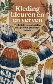 Omslag van Kleding kleuren en verven