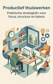 Omslag van Productief thuiswerken