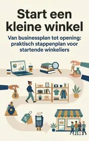 Omslag van Start een kleine winkel