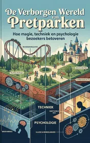 Omslag van De Verborgen Wereld van Pretparken