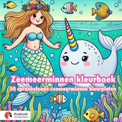 Omslag van Zeemeerminnen Kleurboek