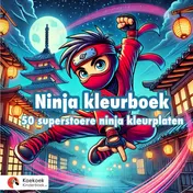 Omslag van Ninja Kleurboek