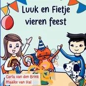 Omslag van luuk en fietje vieren feest
