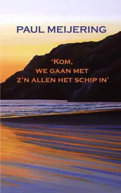 Omslag van Kom, we gaan met z'n allen het schip in