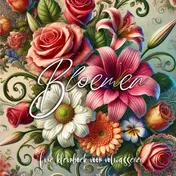 Omslag van Bloemen Kleurboek voor Volwassenen