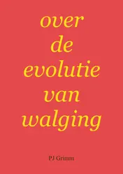 Omslag van over de evolutie van walging