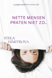 Omslag van NETTE MENSEN PRATEN NIET ZO..