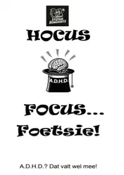 Omslag van Hocus,Focus...Foetsie!