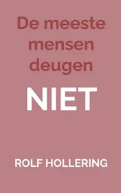 Omslag van De meeste mensen deugen NIET