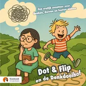 Omslag van Dot & Flip en de Denkdoolhof