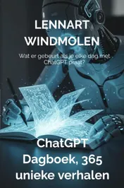 Omslag van ChatGPT dagboek, 365 unieke verhalen