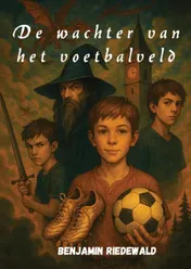 Omslag van De wachter van het voetbalveld