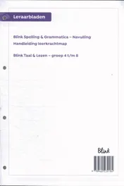 Omslag van groep 4 t/m 8