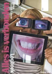 Omslag van Blink Taal & Lezen logboek gr 5/6 pakket B thema 1: Alles is verbonden
