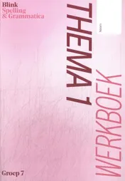 Omslag van werkboek