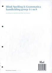 Omslag van handleiding