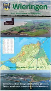 Omslag van Regiokaart Wieringen (kaart Wieringen incl. Amstelmeer en Dijkgatbos)