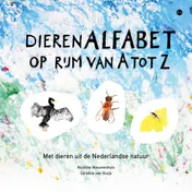 Omslag van DierenAlfabet, op rijm van A tot Z