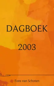 Omslag van Dagboek 2003