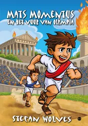 Omslag van Mats Momentus en het vuur van Olympia